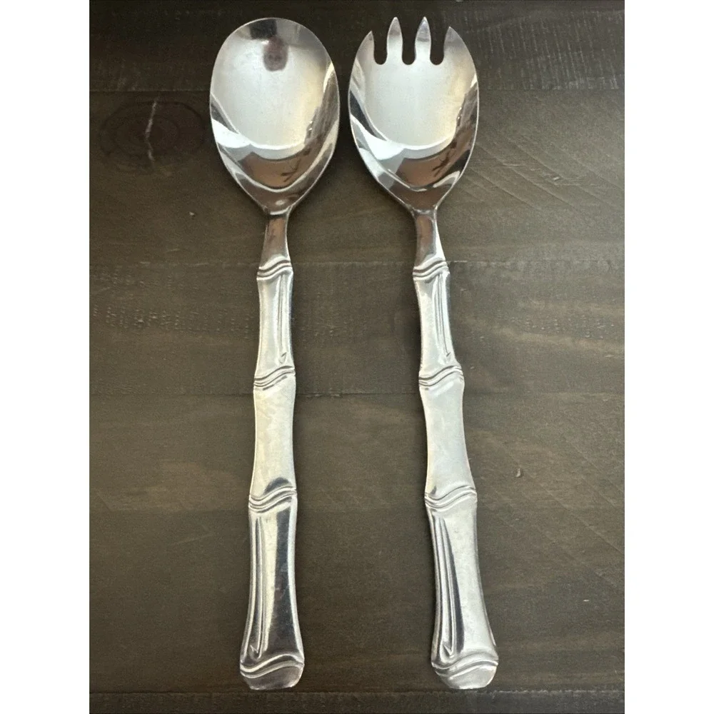 UNF4 Serving‎ Set Japan Bamboo 18/0 Stainless